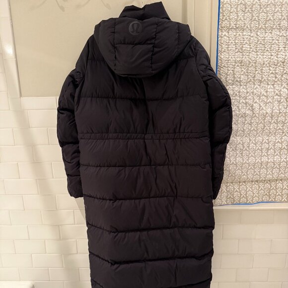 Lululemon - Wunder Puff 600-Down-Fill Long Jacket - Black - Size 6 - Picture 10 of 15